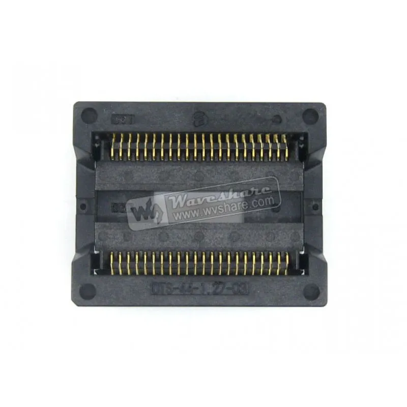 

Makerseek OTS-44-1.27-03 SKU 3594 Waveshare OTS 44 1.27 03, Test Burn in Socket,
