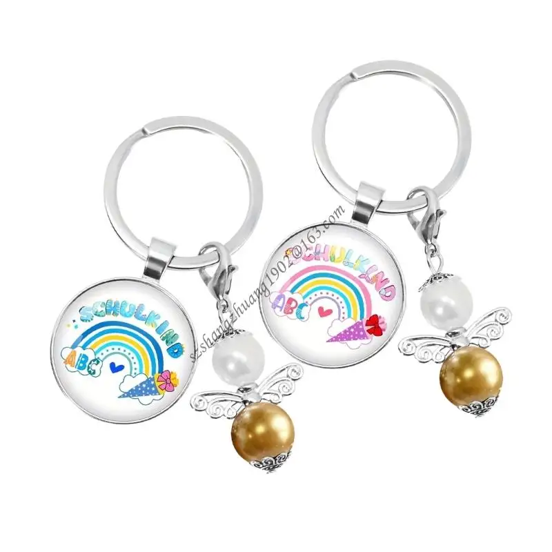 Q6RB ملحق Charm Angel Charm Q6RB لمحافظ على الظهر هدايا
