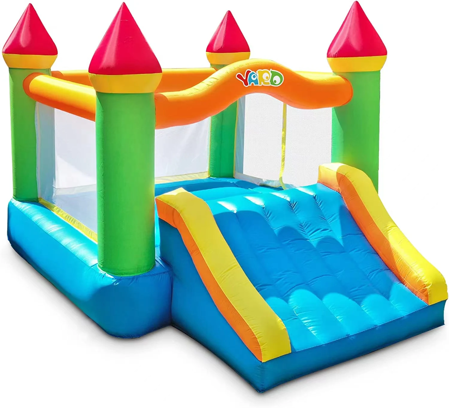 Inflatable Bounce House with Slide for Kids 5-12,12ft x 9ft x 8ft Bouncy Castle Jump House for Adult Toddlers Kids Party