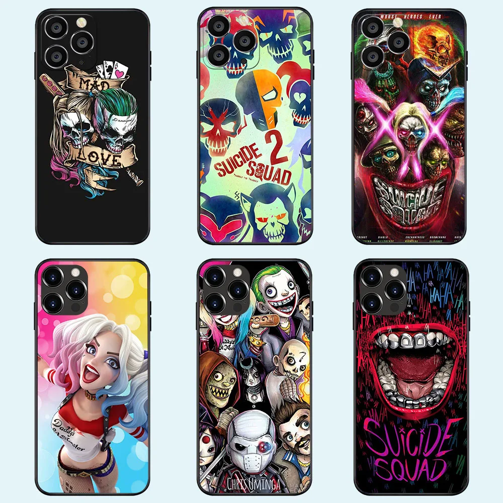 TV-46 Suicide Squad Soft Case for Moto E7 E7i G G9 G10 G20 G30 G50 G60S G40 G60 G51 G41 E32 Power Plus Play