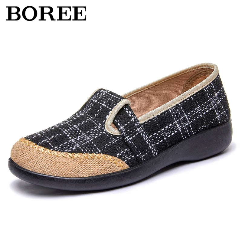 Women Flat Shoes Summer Sneakers Slip On Shoes Women Casual Loafers Walking Shoes Female Outdoor Soft Bottom Breathable Sneakers