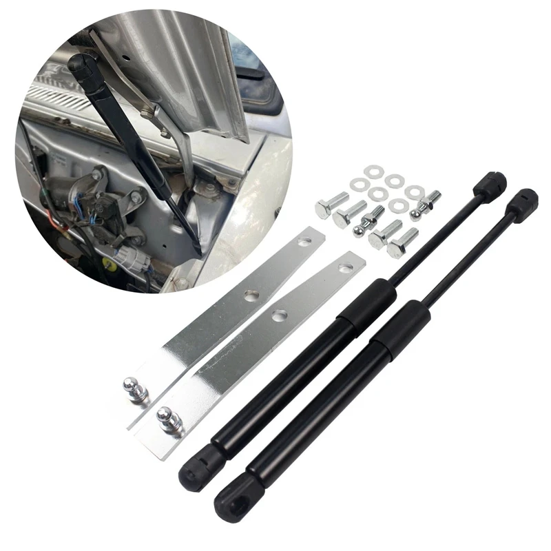 Car Front Bonnet Hood Gas Strut Damper Conversion Kits For Toyota Land Cruiser 70 Series LC70 LC75 LC76 LC78 LC79