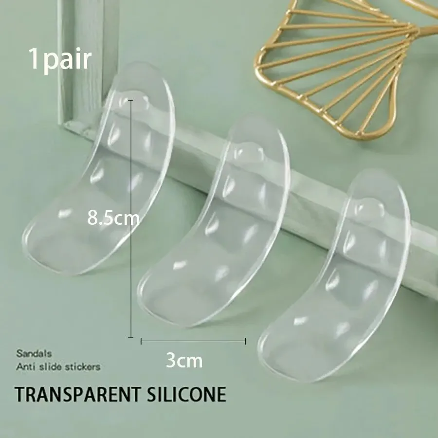 Podkładki silikonowe do butów damskich antypoślizgowa wkładka do przedniej części stopy wkładka do pięty wkładki żelowe na obcasy sandały kapcie