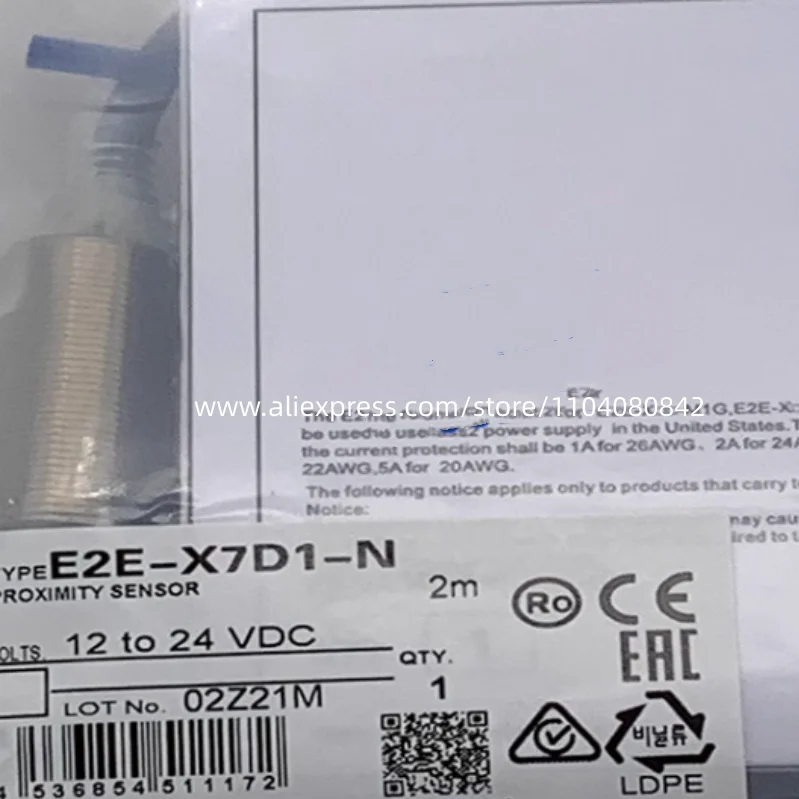 2PCS New Proximity switch E2E2-X5MY1 E2E2-X10MY2 E2E2-X18MY1 E2E2-X18MY2 E2E2-X5MY2 E2E2-X10MY1