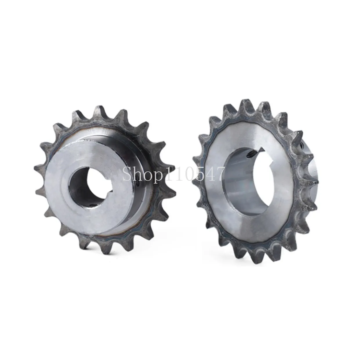1pc 08B Industrial Drive Sprocket Wheel 45 Steel Chain Gear 10 11 12 13 14 15 16 17 18 19 20 22 23 24 Teeth Bore 10 - 40mm