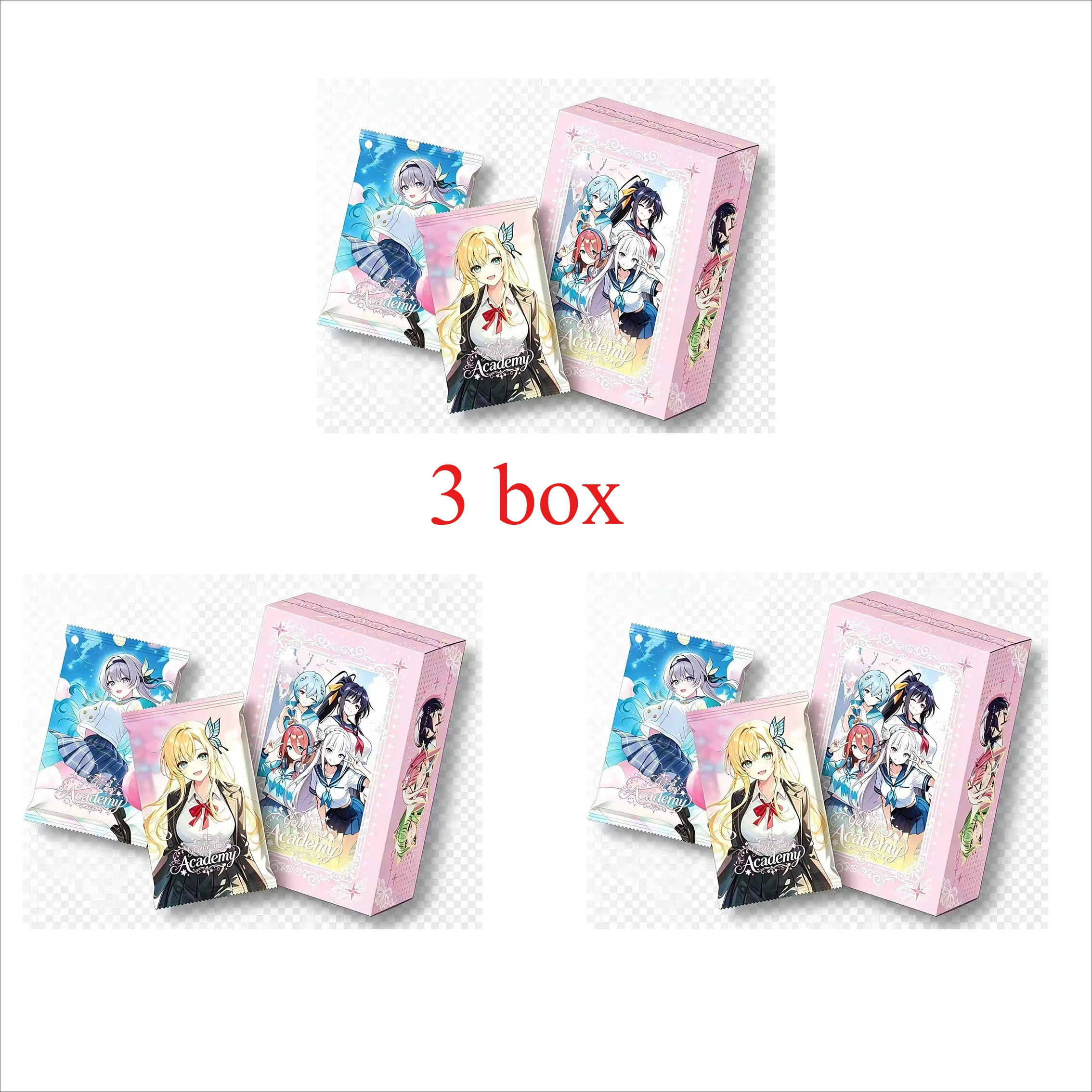 Genki Parade Vol 5 Pre-sale of New Products Surprise Collectible Card Pack Precious Gift Box Packaged Toy Limited Supply