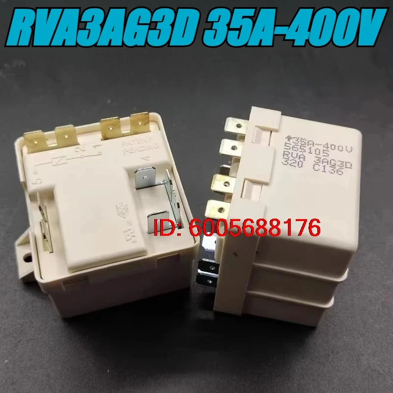 （Brand New Original）1pcs/lot 100% original genuine relay:RVA3AG3D 35A-400V Compressor relay Refrigerator startup relay
