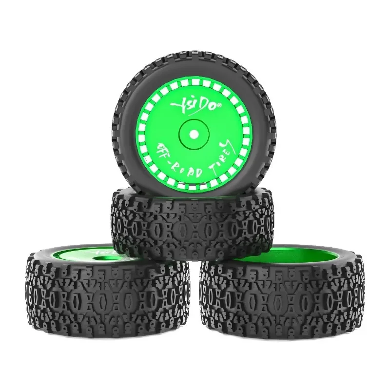 Upgrade original 72mm front and rear tires 12mm HEX for 1/12 1/14 1/16 remote control off-road vehicles