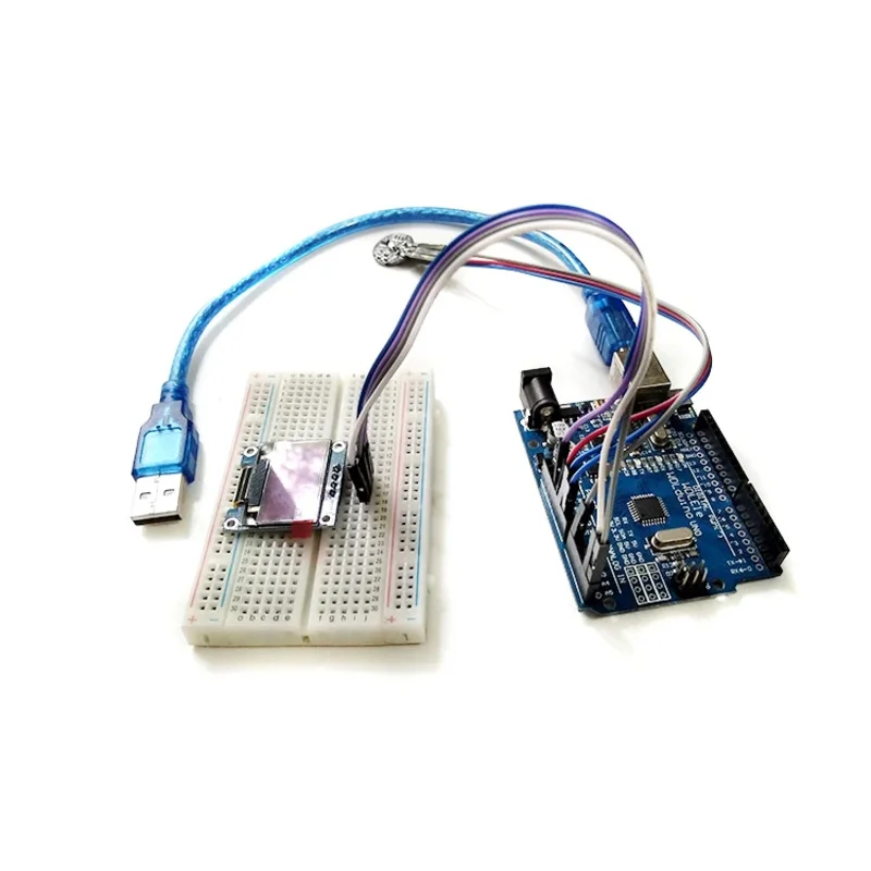 kit-d'affichage-oled-de-frequence-cardiaque-ecg-capteur-d'impulsion-hrv-materiel-open-source-integre-compatible-mcu