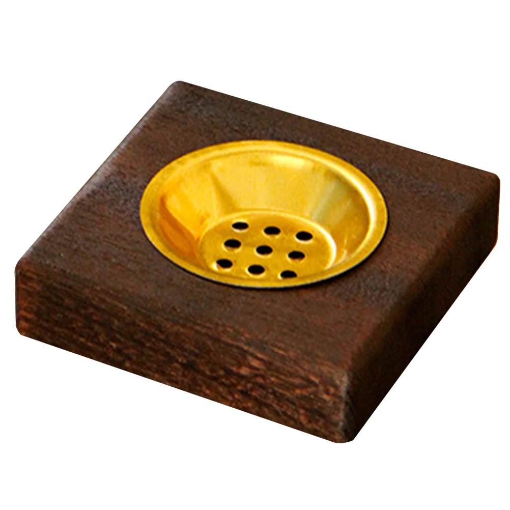 

Wooden Censer Incense Burner Holder for Cone Stick Aromatherapy Yoga Spa Meditation Decorative Desktop Adornment Smooth Safe