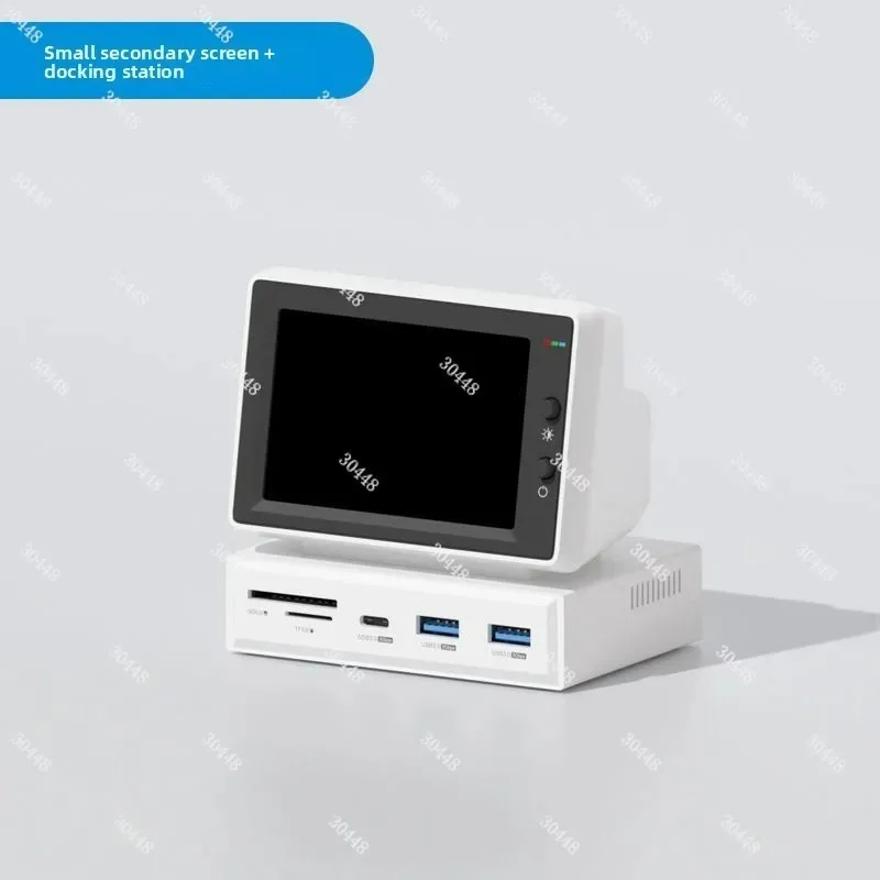 Mini Computer Secondary Display Docking Station X86 Host HD 960 Resolution Monitoring Screen