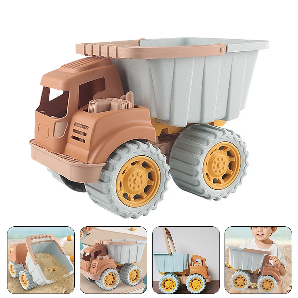 Camion ribaltabile per bambini Kıds Giocattoli Costruzione Mini Scavatore Sabbia Spiaggia Scavo Riempimento auto