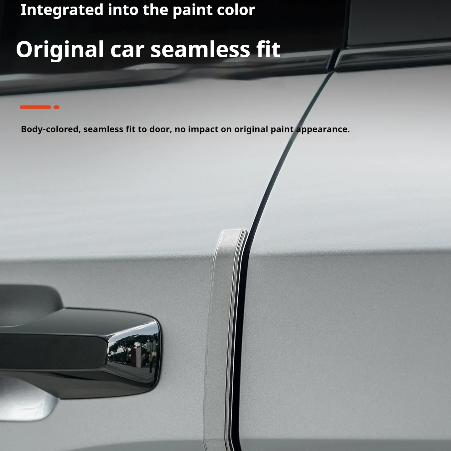 For BYD Leopard 5 Denza B5 Fangchengbao Car Hidden Door Bumper Strip Body Protector Sticker Anti Scratch Decorative view 3