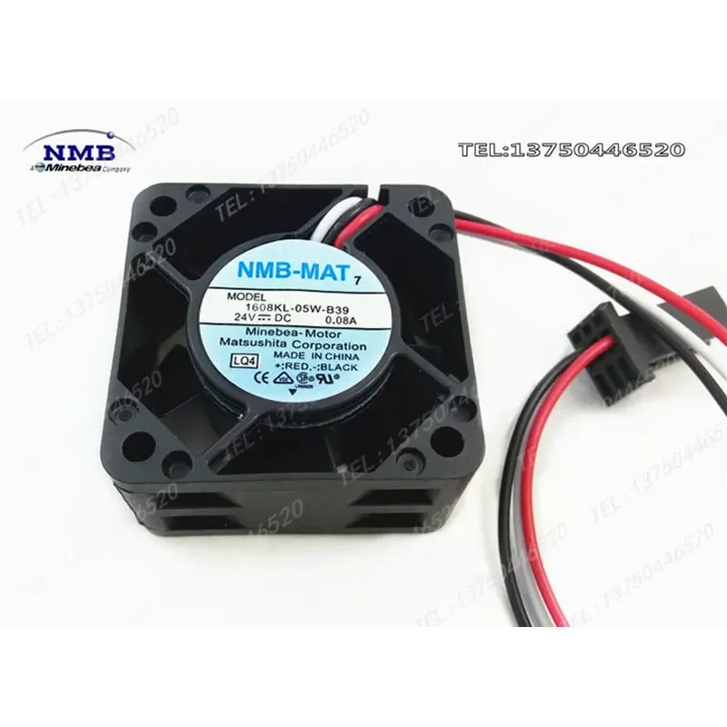 for 1608KL-05W-B39 4020 24V 0.07A 0.08A NMB Fan with Alarm Driver