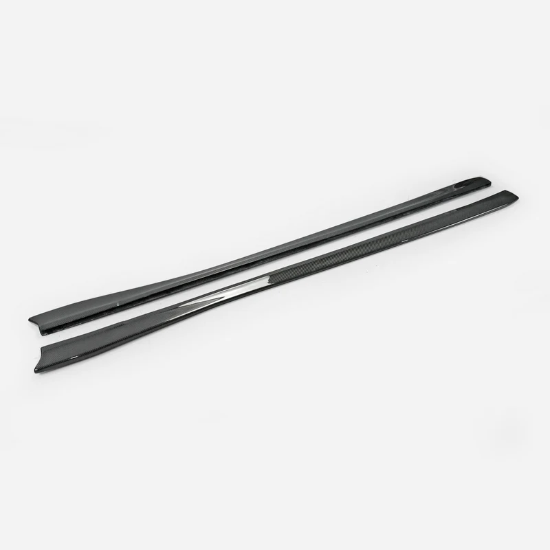 for Renault 14~17 Megane RS RKD Style carbon fiber Side Skirt Extension