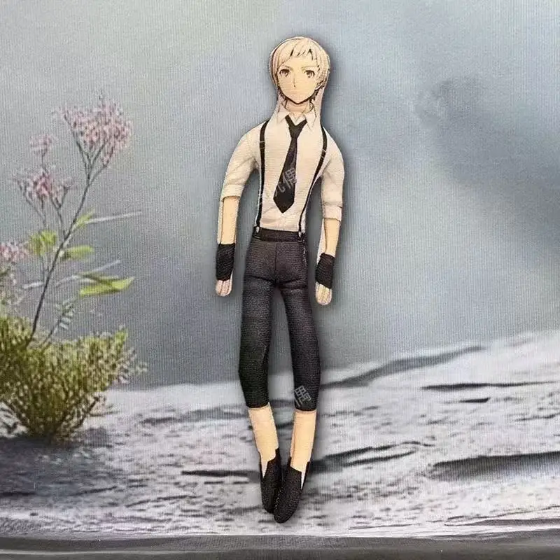 Anime Bungo Stray Dogs Dazai Osamu Nakajima Atsushi Nakahara Chuuya Cosplay Doll Abstract Joint Mobility Stuffed Dolls