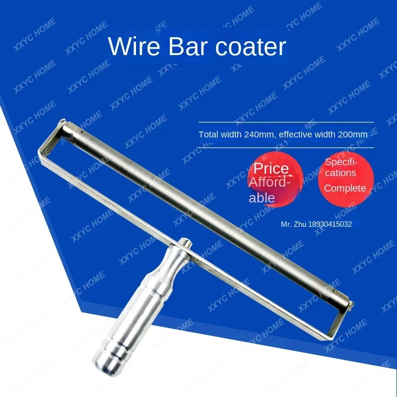 Wire-wound Scraper  XB Wire  Wet Film Preparation Coater Film Coater Color Development Rod Scraper Film Coating