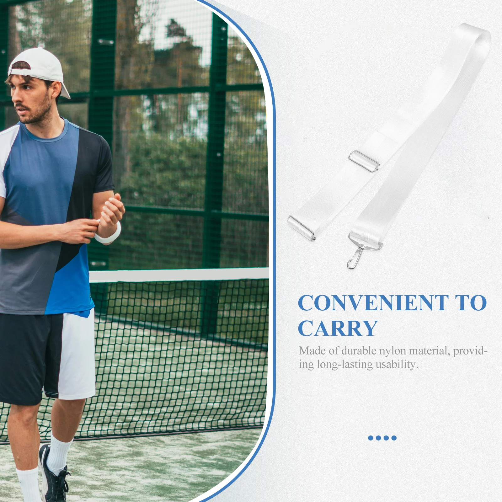 

Tennis Net Centers Strap Straps Gadgets Badminton Rack Tennis-court-equipment-accessories