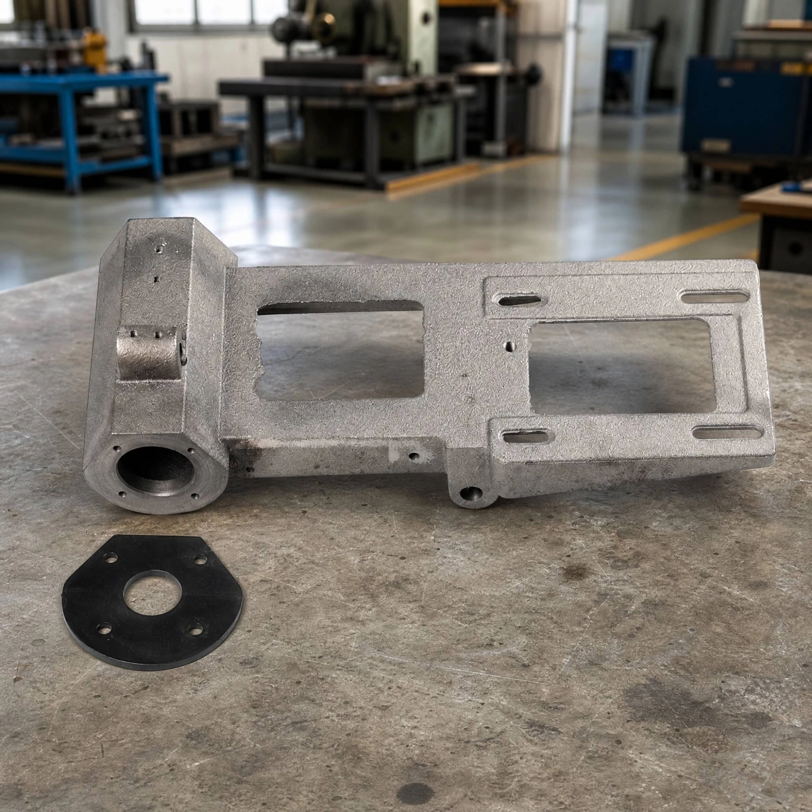 Cast-Iron Replacement Part Sturdy 400-Class Profile Cutter Cast-Iron Part for Workshop Technicians