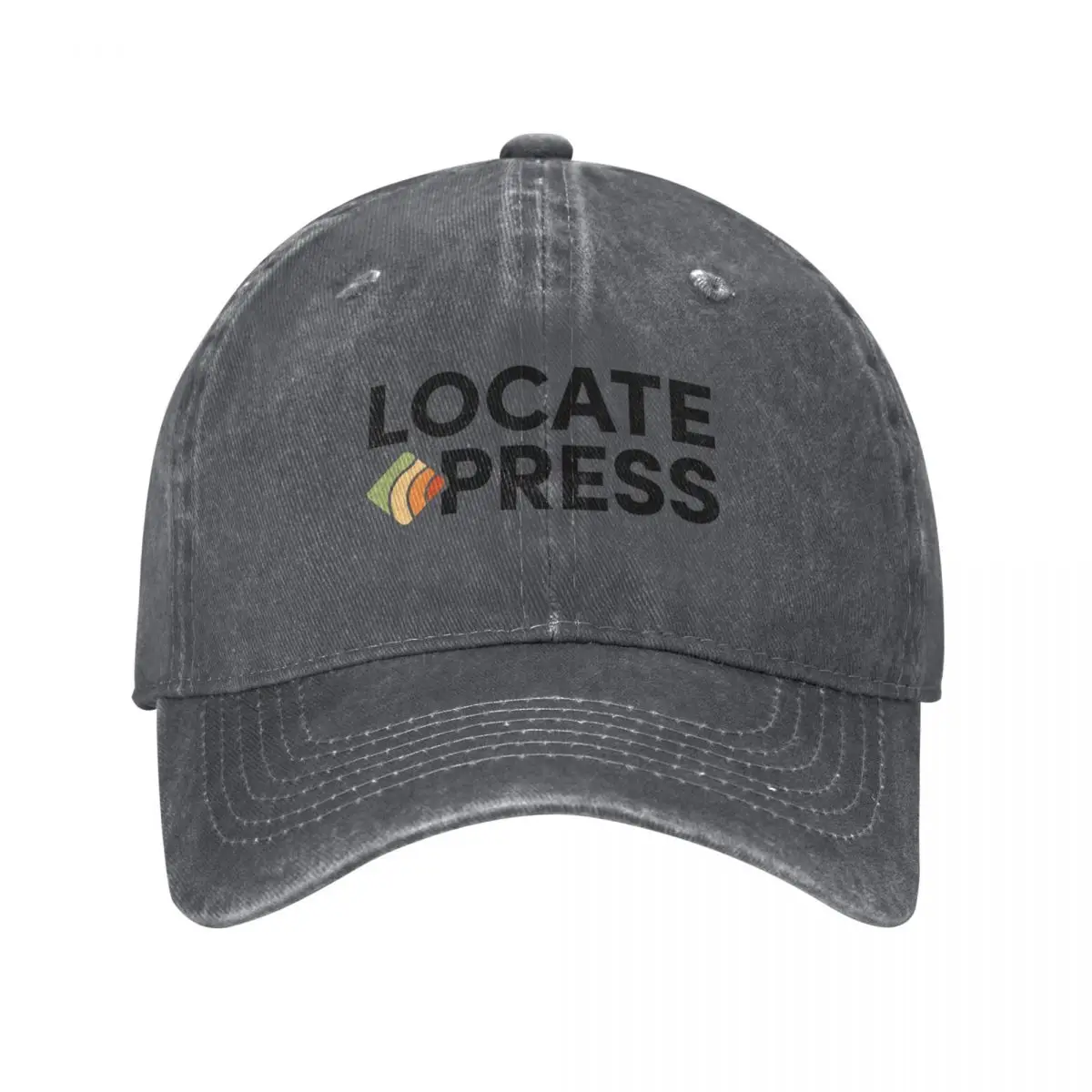 New Logo for Locate Press Books Baseball Cap beach hat western Hat Big Size Hat Women's Hats 2025 Men's