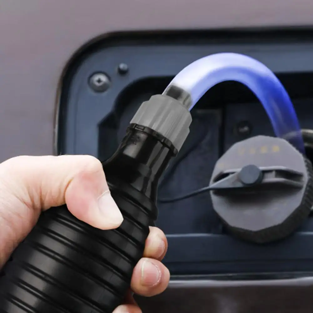 Emergency Fuel Transfer Tool Multifunction Liquid Sucker Pump with Pvc Hose Portable Fuel Transfer Pump Lightweight Oil for Easy