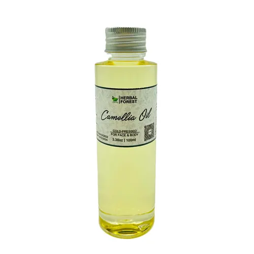 Imagen 1 del producto Aceite de Camelia Natural China, rico en vitaminas, antioxidante, aumenta la elasticidad de la piel, elimina las arrugas, aumenta el brillo del cabello, aceite corporal
