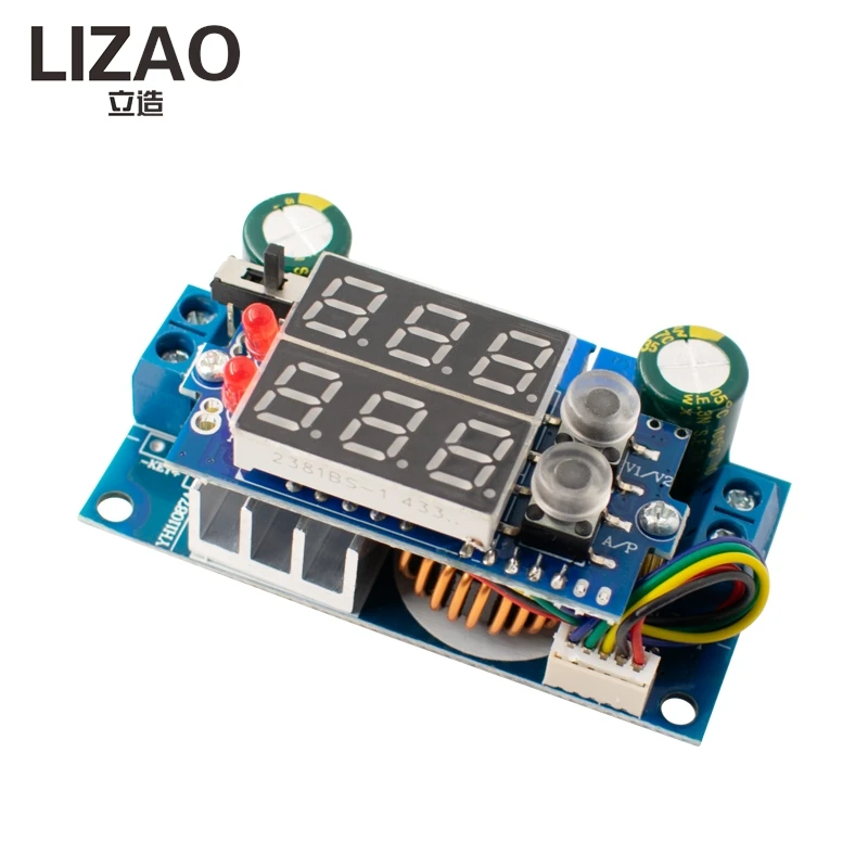 5A Digital Display MPPT Solar Controller, 6-36V to 2-32V Buck Charging Module for 12V Battery Charging Projects