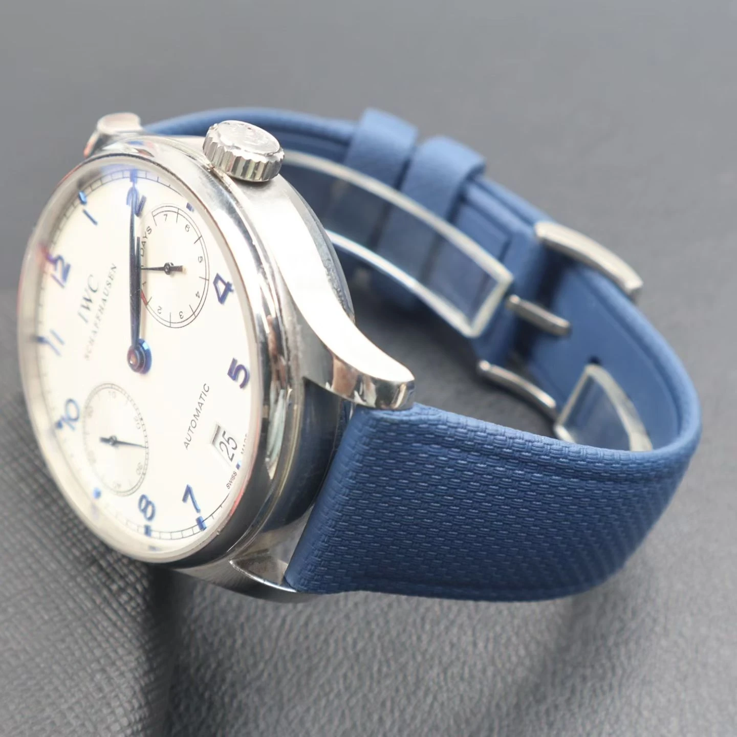 

Ремешок для часов из парусины и каучука FKM, 20 мм и 22 мм, подходит для Rolex, Cartier, Omega, с плоским концом, универсальный.