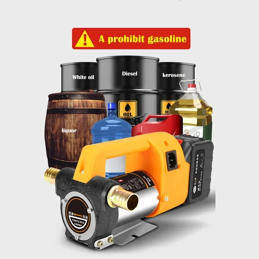 Fuel Transfer Pump for diese  Lithium battery electric  charging water Pump househol 24v Small Auto Refueling Oil Pump