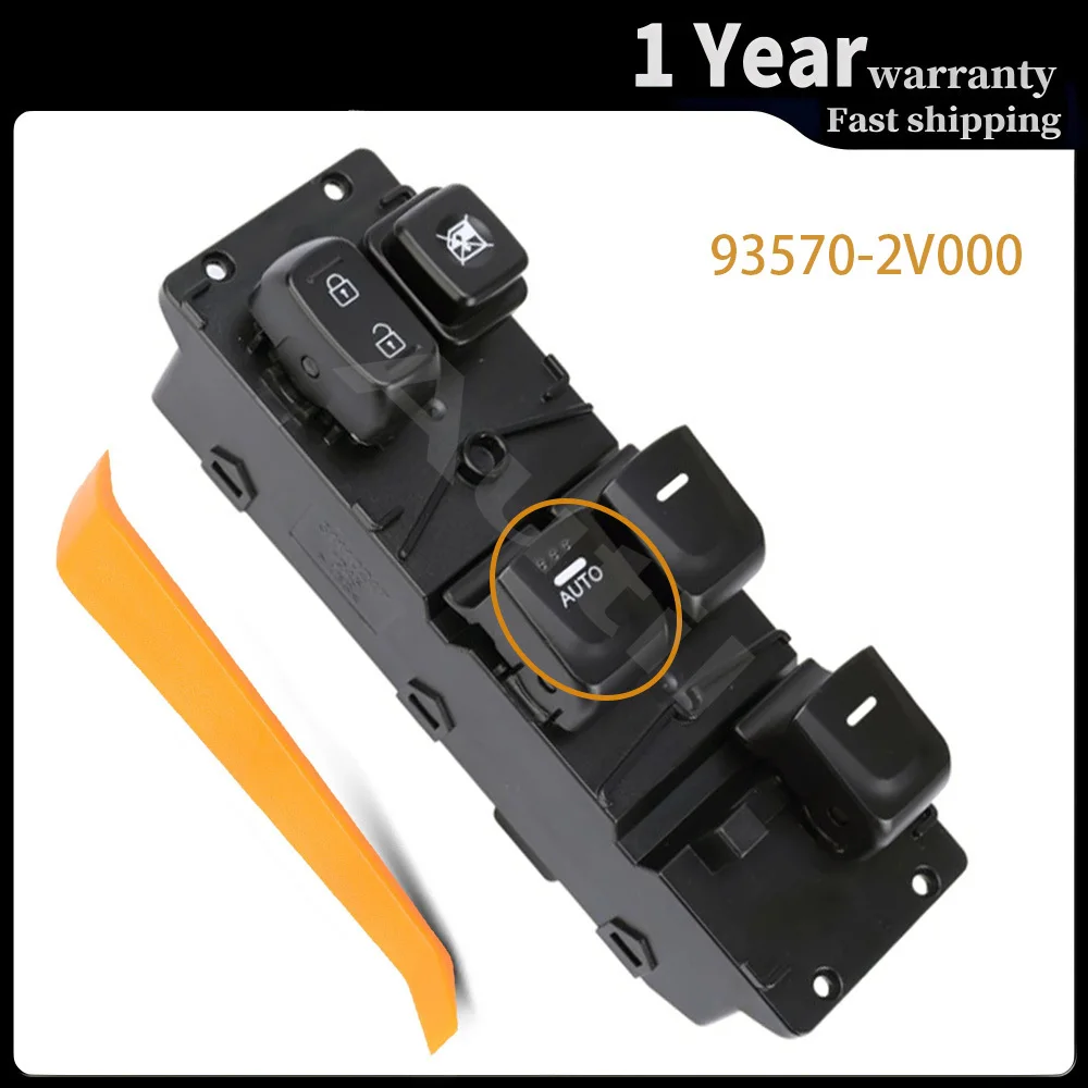For Hyundai Veloster 2012 2013 2014 2015-2017 Front Left Master Electric Power Window Switch Lifter Control Button 93570-2V000