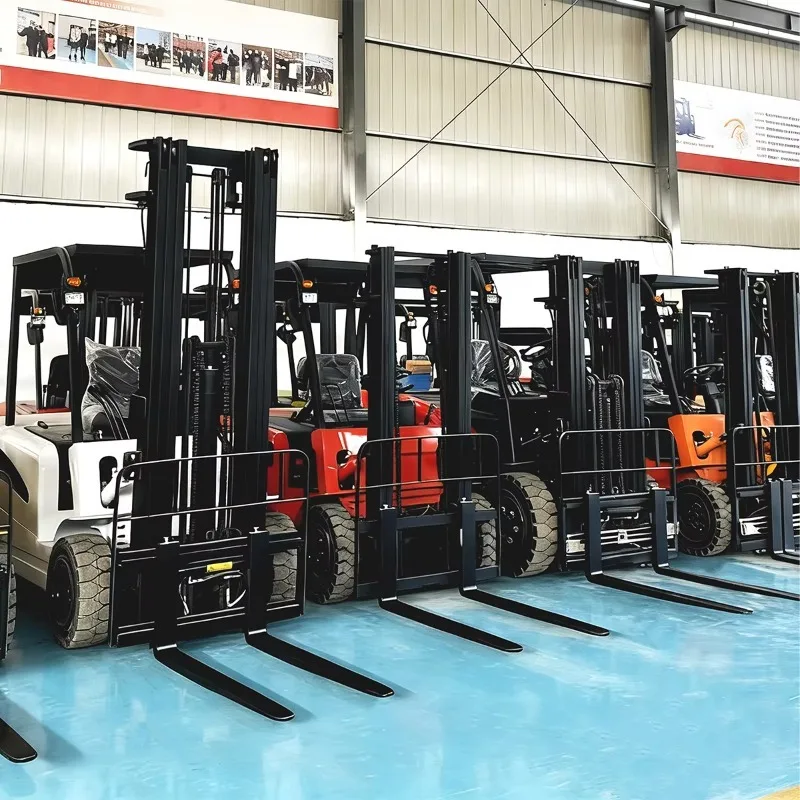 Customized Forklift diesel Lithium-Ion Battery Electric Forklift 1.5t-5t 3 Ton For Warehouse Industrial Material Handling