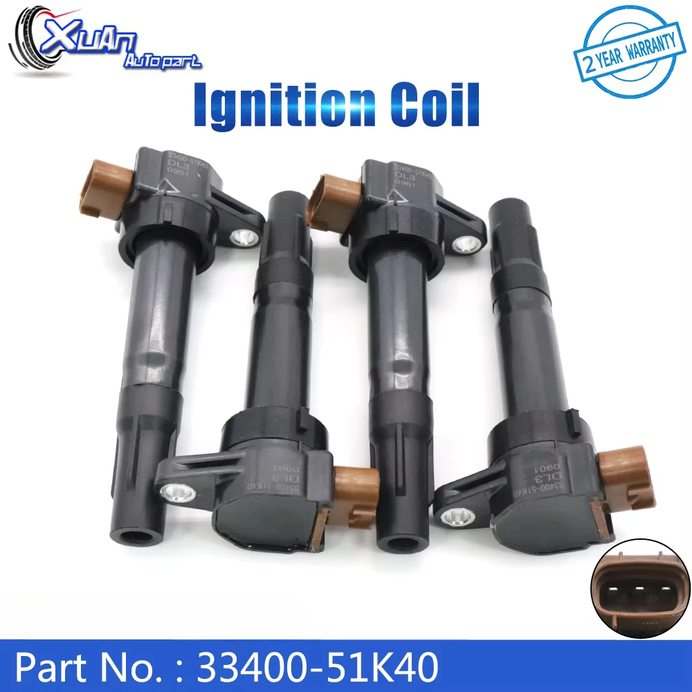 

High Quality Car Ignition Coil 33400-51K40 UF-634 For SUZUKI GRAND VITARA KIZASHI SX4 2009-2013 2.0L 2.4L 33400-51K20