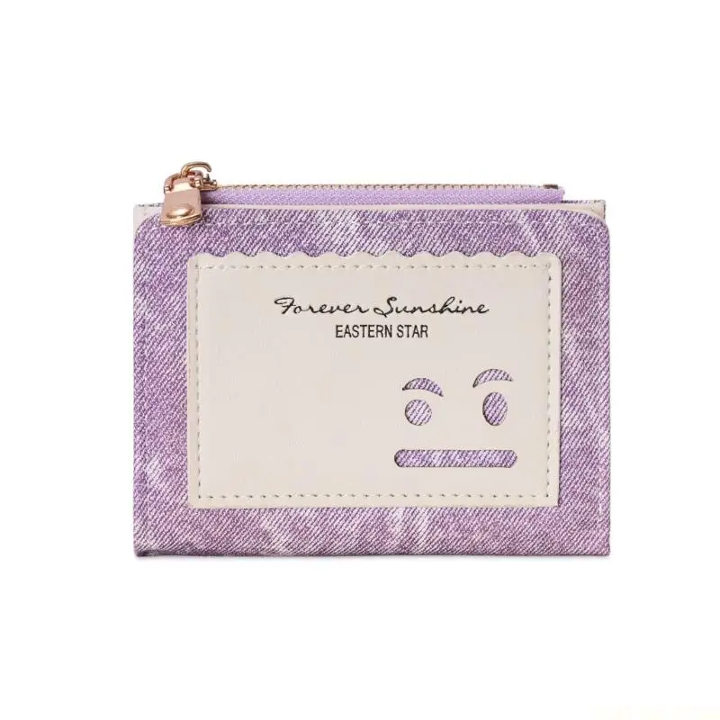 

X90D женские кошельки большой емкости держатель для кредитных карт джинсовый клатч короткий кошелек женские дорожные кошельки