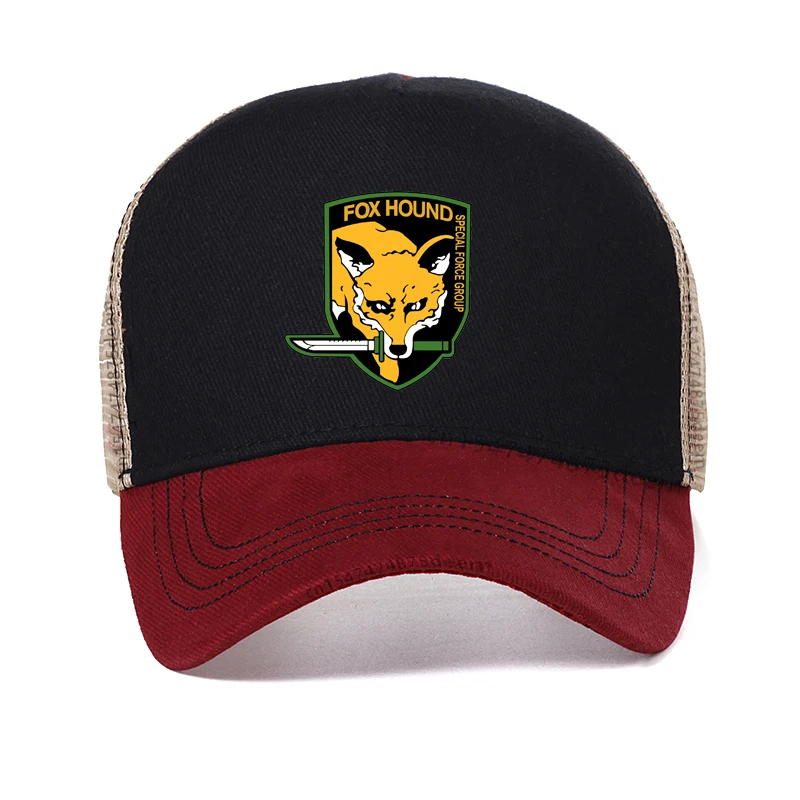 

fox hound mesh baseball cap fashion summer casual snapback hat special forces outdoor hats bone