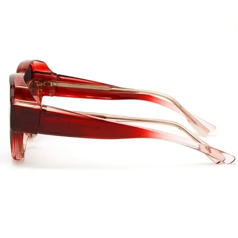 نظارات القيادة غطاء النظارات الشمسية تناسب فوق النظارات التفاف حول النظارات الشمسية ظلال مربعة UV400 نظارات للرجال والنساء #6