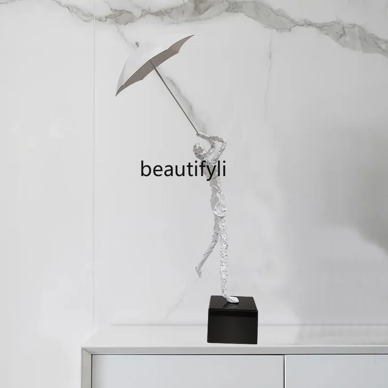 E1001 ss الحديثة الخفيفة الفاخرة مجردة الشكل النحت قسم المبيعات فندق نادي غرفة المعيشة وحدة التحكم الجداول الديكور المنزل أو #4