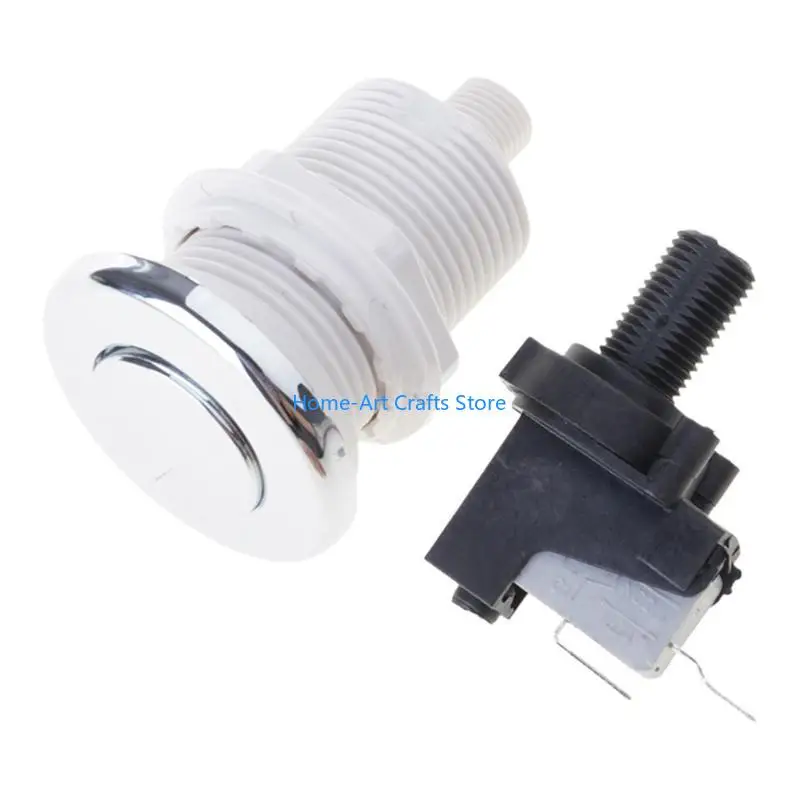 Y3NA 1 Set Pneumatic Switch for Garbage Disposal 16A On Off Push Button Switch