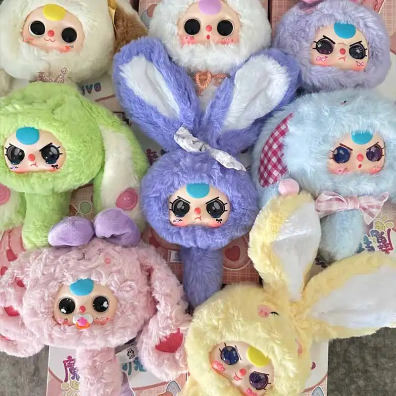 

Baby Three Magic Mirror Series Blind Box Portable For Travel Cute Doll Makeup Mirror Household Goods Mystery Box Surprise Gifts