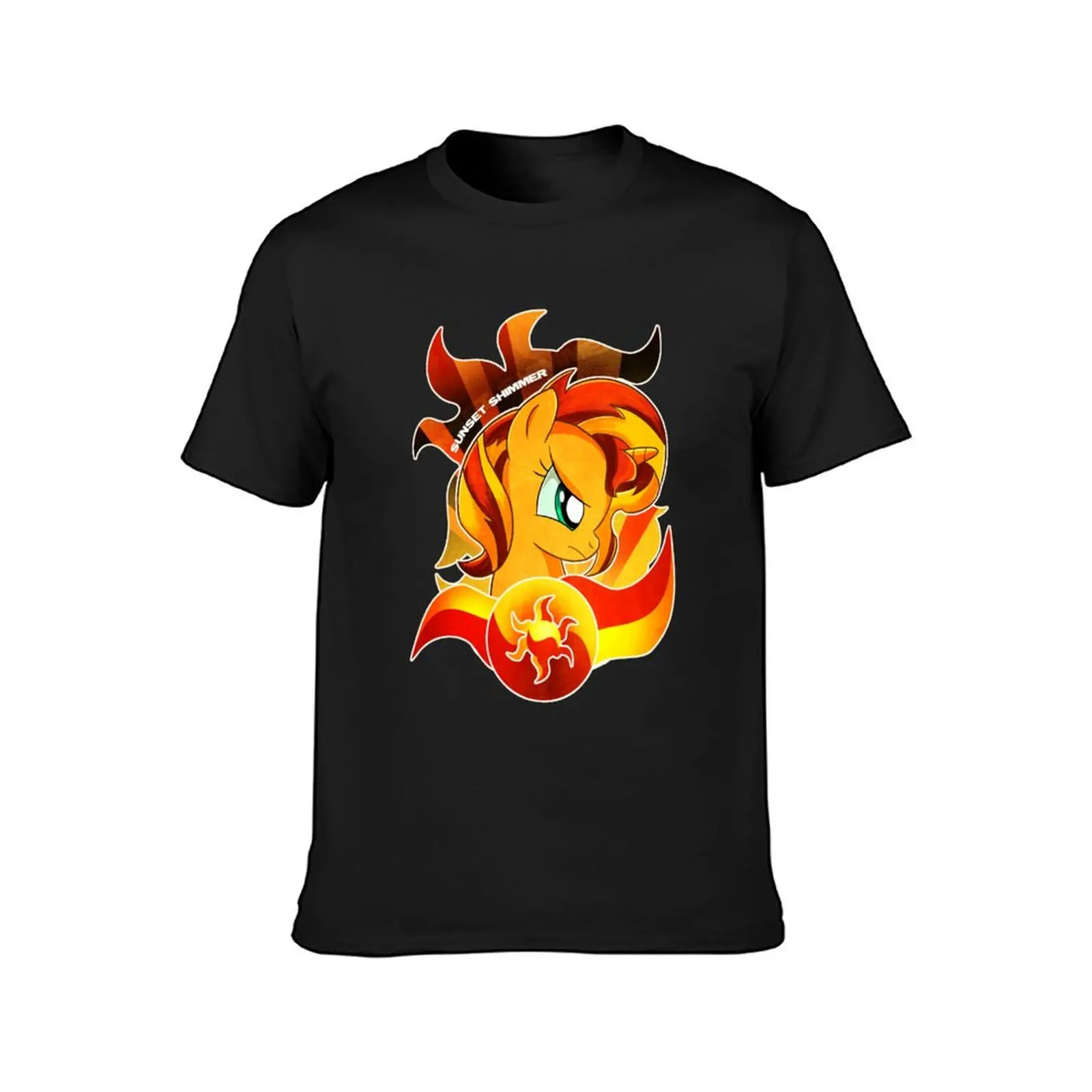 Sunset Shimmer T-Shirt hippie clothes blacks blanks mens clothes