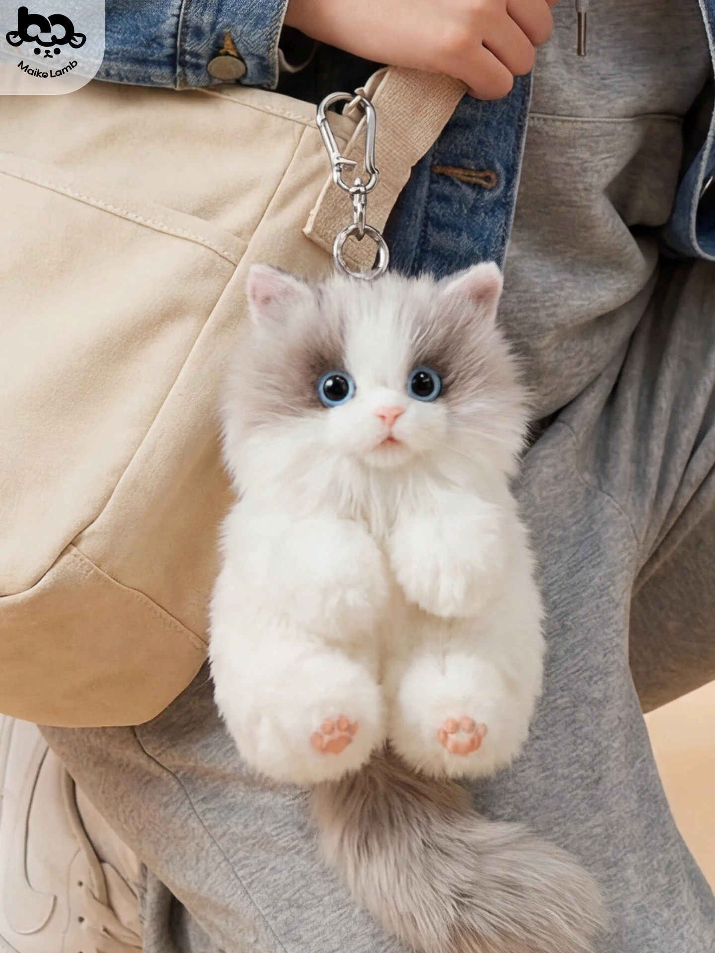 

Small Size Cute Healing Doll Simulation Plu Toy Friend's Gift Cisas Gift Creative Gift Box White Color Universal Use