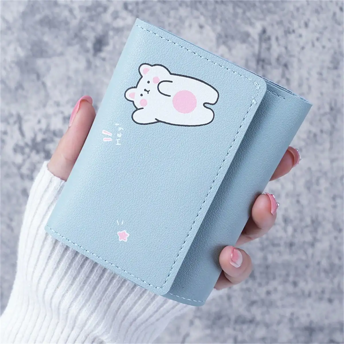 

New Korean Style Women Short Wallets For Students With Multi-Card Holder & Coin Pocket For Women Wallet Purse Wallet Small Wallet Cute Wallet