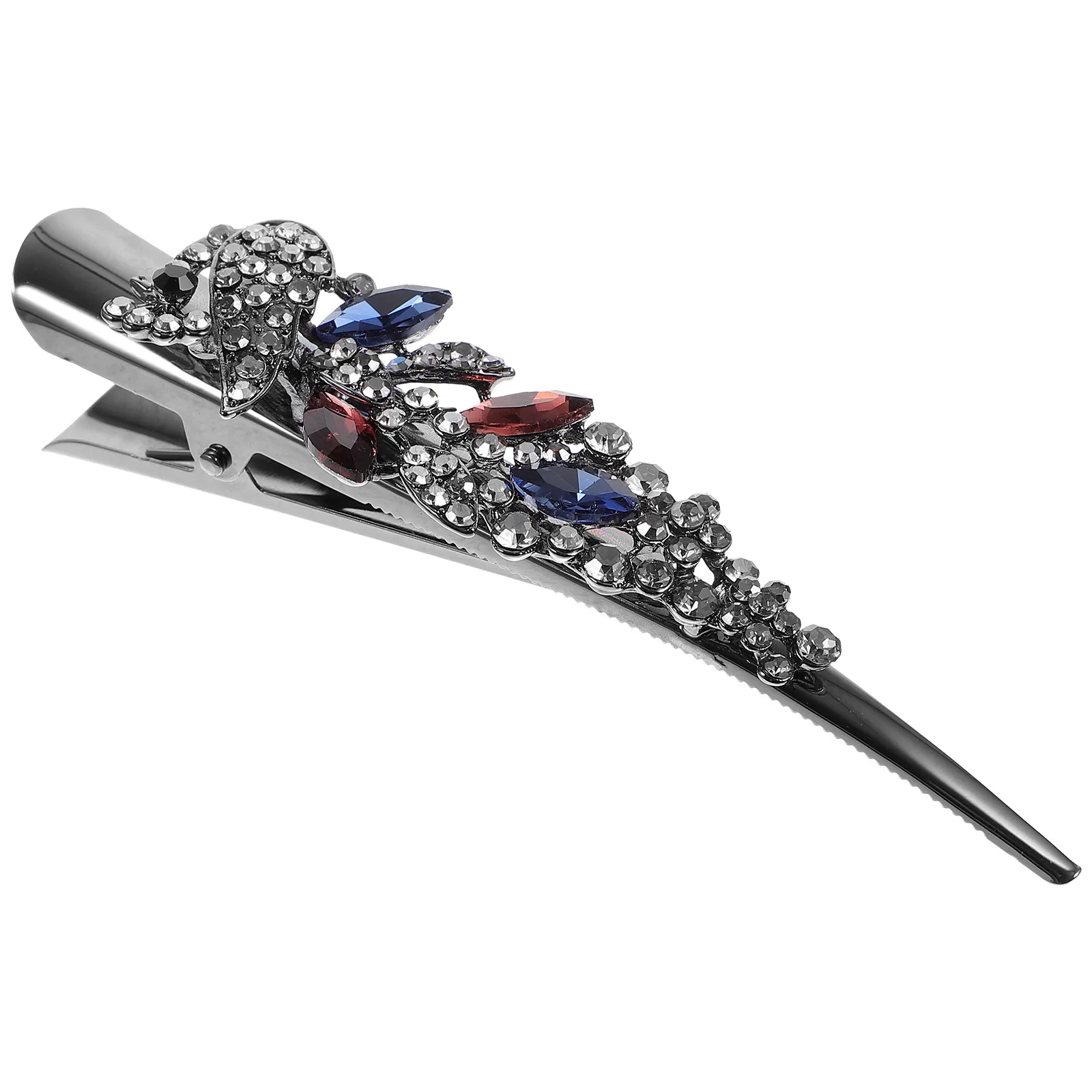 

Rhinestone Hairpins Vintage Clip Elegant Jeweled Clips Accessories Crystal Hair Clip Decorative Women Hair