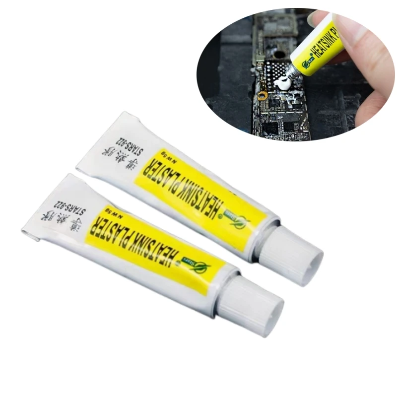 Circuit Board Adhesive 5g Thermal Conductive Heatsink Plaster Viscous Adhesive Glue Compound Glue CPU LEDs Heat Sink Sealant