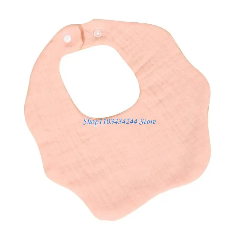 

Functional Baby Bibs 6 Layer Newborns Bibs Absorbent & Easy to Clean Cotton Bibs Multipurpose Newborns Bibs for Baby