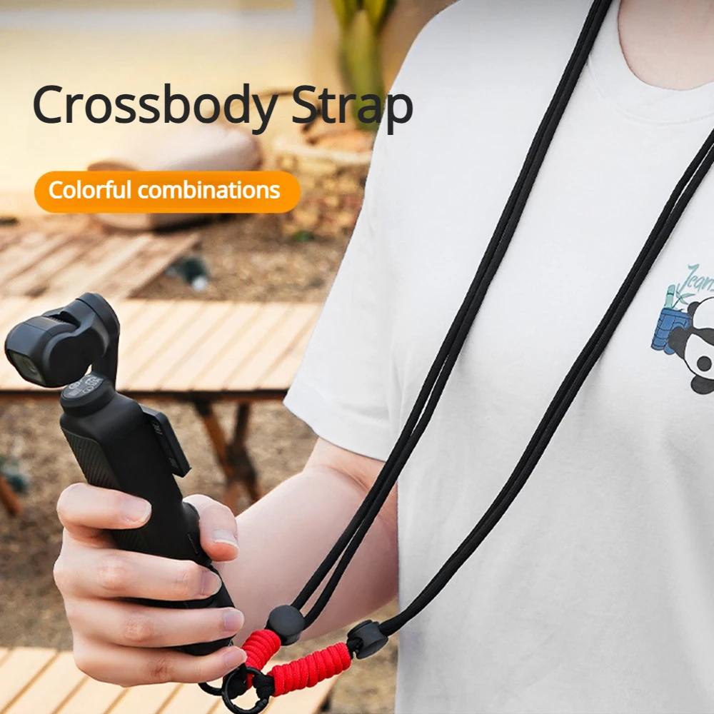 Wrist Neck Strap with 1/4 Screw Anti-Lost Lanyard for DJI Osmo Pocket 3 4 4P Osmo 360 II Insta360 Ace Pro Gopro 13 Action Camera