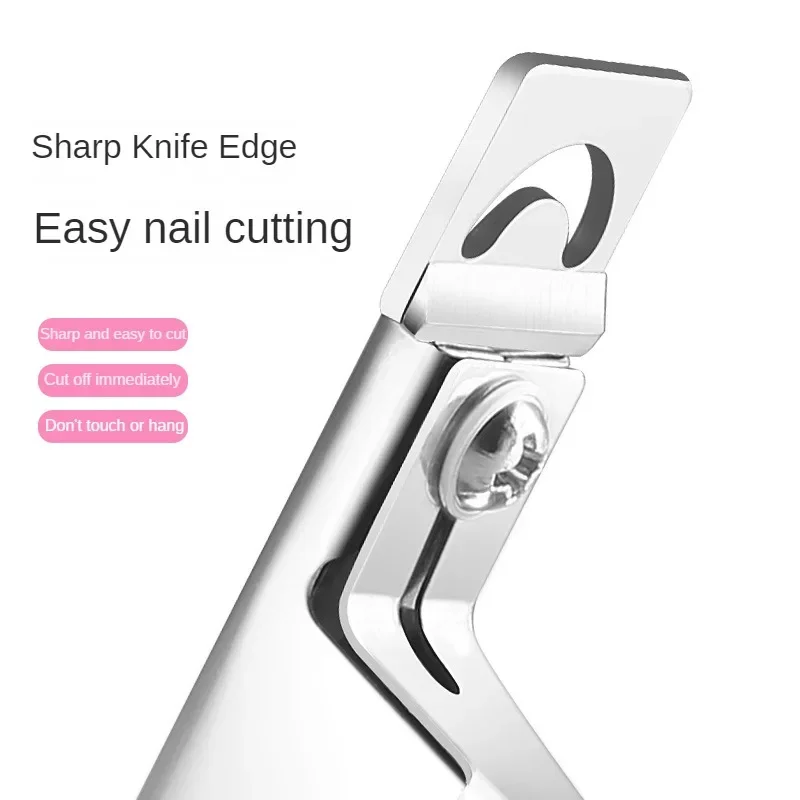 Fake Nail Cutter Type U Word False Tips Professional Nail Clippers Straight Edge Cutters Manicure Pliers Guillotine Nail Capsule