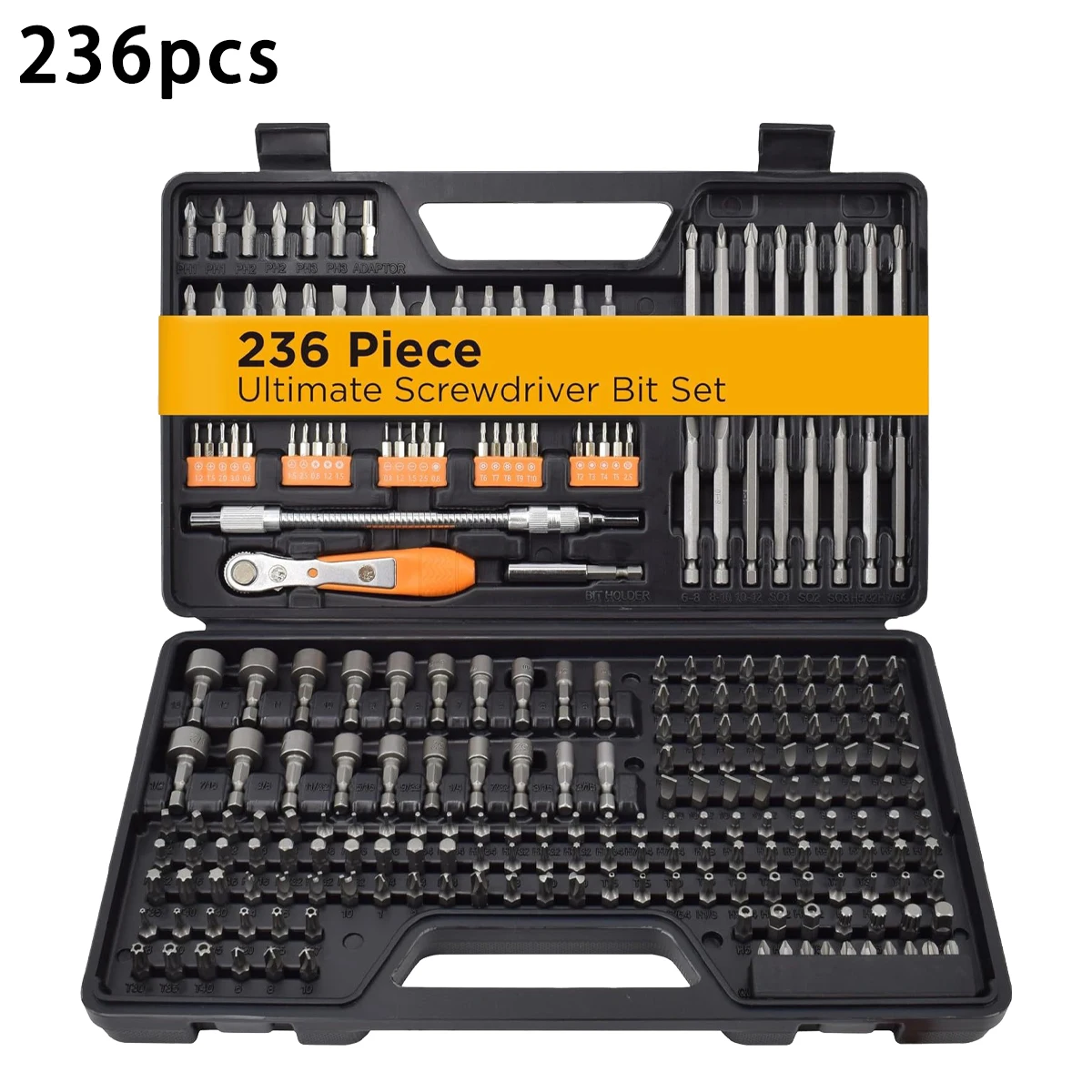 

236 sets of automotive repair tools kits, mixed wrench kits, and basic tool kits suitable for the entire family