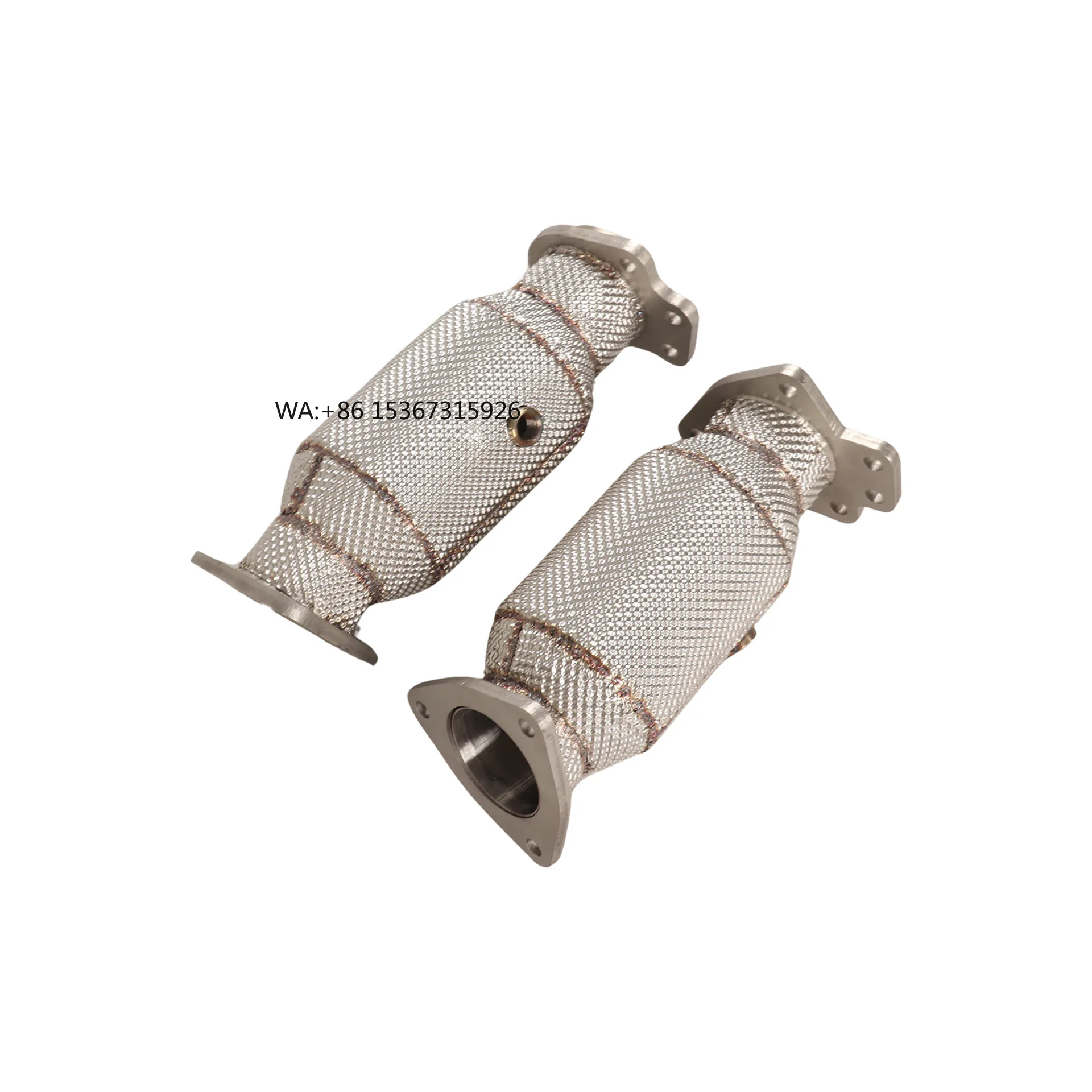 

SS304 Downpipe with Catalytic Converter and Heat Insulation Fit