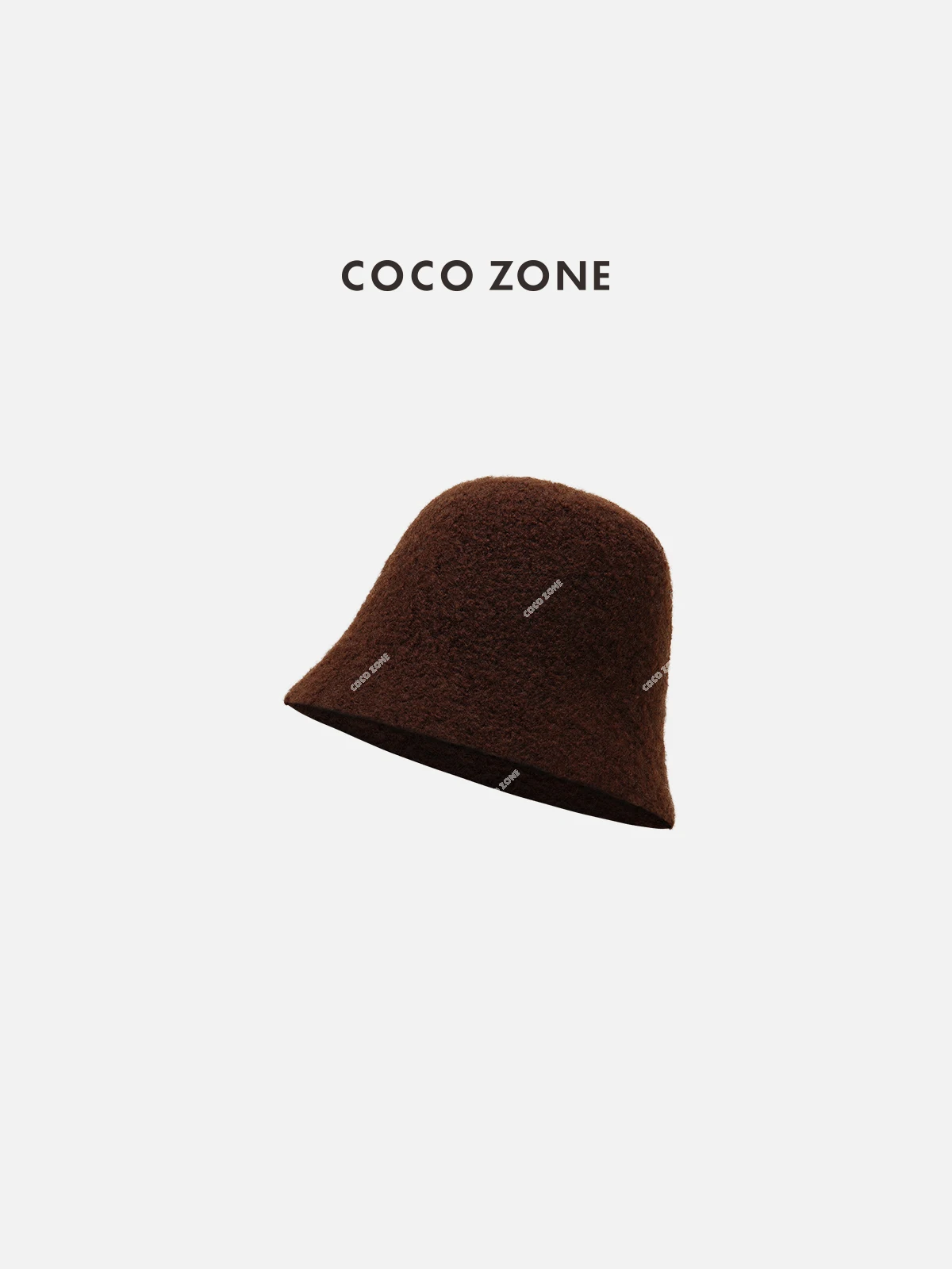gorro-de-invierno-zone-estilo-bucket-color-puro-moderno-para-mujer-mezcla-de-lana-parte-superior-redonda-estilo-urbano