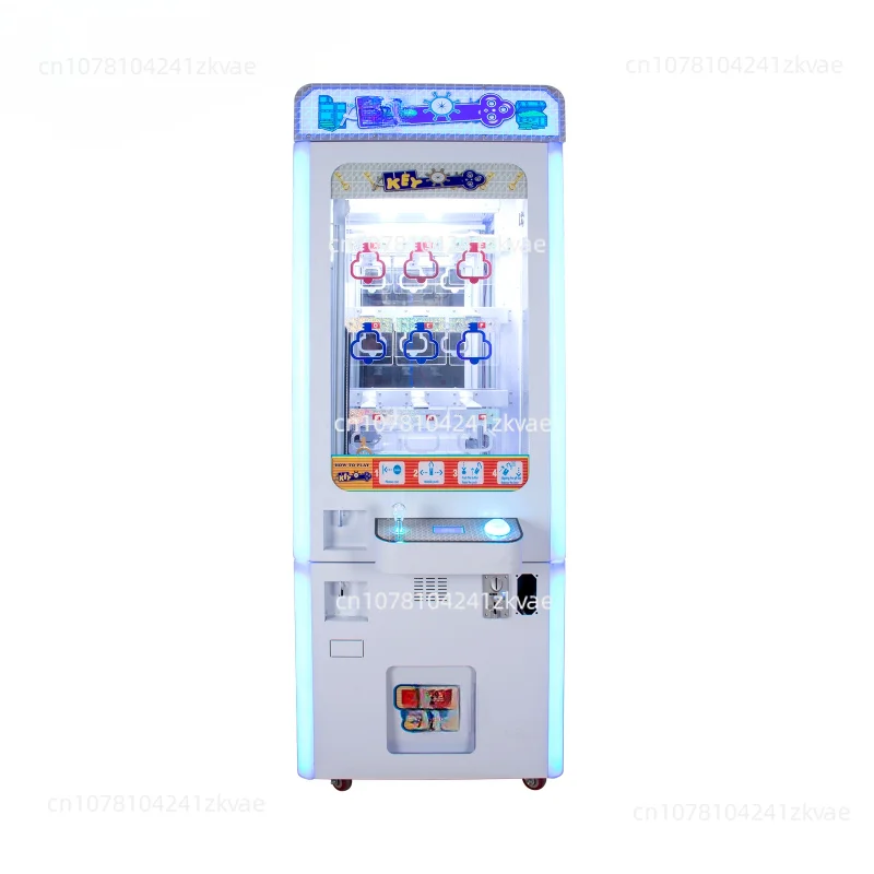 

Popular 9 Holes Coin Operated Golden Key Redemption Prize Vending Machine Amusement Arcade Game Machine